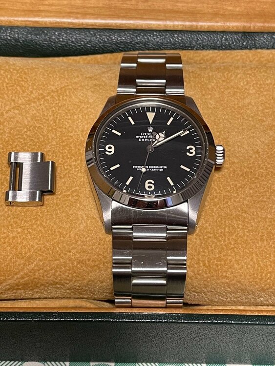 ロレックス エクスプローラー 1016（高級時計）の商品画像 - 査定依頼日：2026年3月16日 - 最高査定価格：3,500,000円
