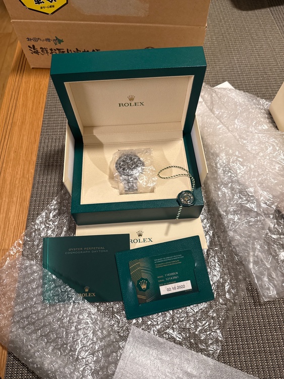 ロレックス デイトナ 116500LN（高級時計）の商品画像 - 査定依頼日：2026年3月30日 - 最高査定価格：4,600,000円