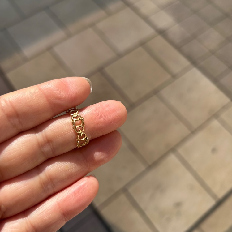 K18.GUCCIチェーンリング（金・貴金属）の商品画像 - 査定依頼日：2026年3月12日 - 最高査定価格：70,000円