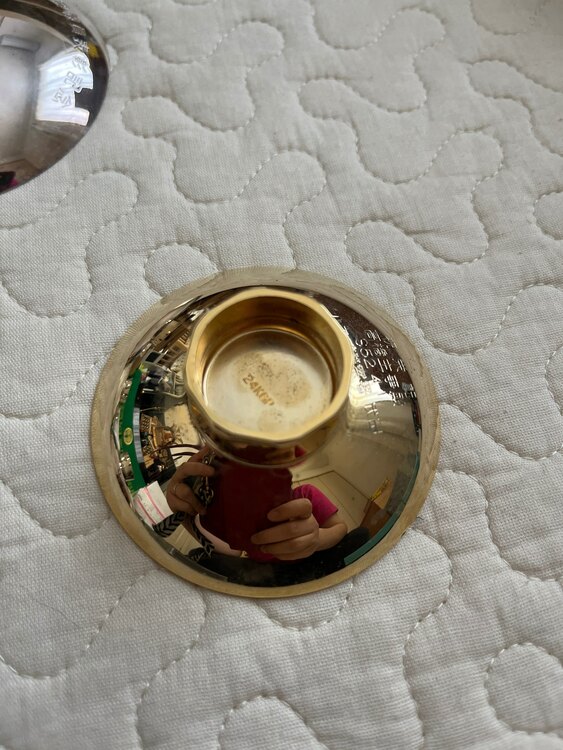 銀杯➕純銀➕金杯（金・貴金属）の商品画像 - 査定依頼日：2024年4月25日 - 最高査定価格：100,000円