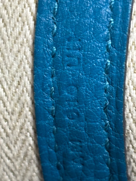 エルメス ガーデンパーティPM ネゴンダ ブルーイズミール C刻印（ブランドバッグ）の商品画像 - 査定依頼日：2025年9月18日 - 最高査定価格：310,000円