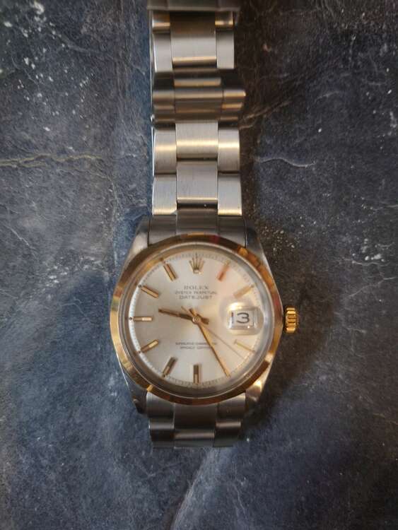 ロレックス パーペチュアルデイト 160（高級時計）の商品画像 - 査定依頼日：2025年1月22日 - 最高査定価格：600,000円