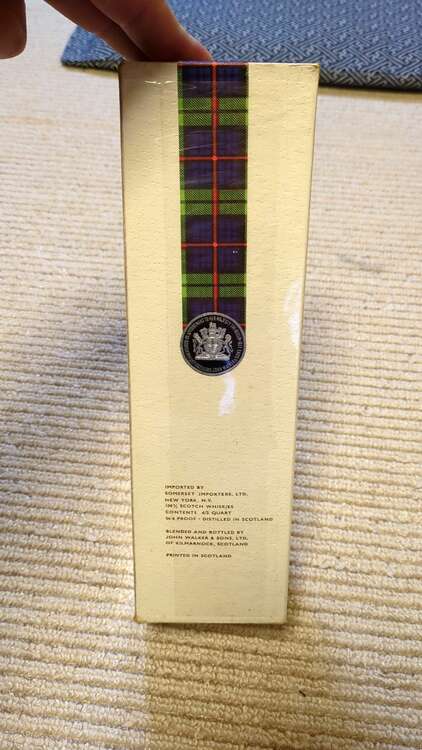 ウイスキー ジョニーウォーカー （お酒）の商品画像 - 査定依頼日：2025年2月8日 - 最高査定価格：10円