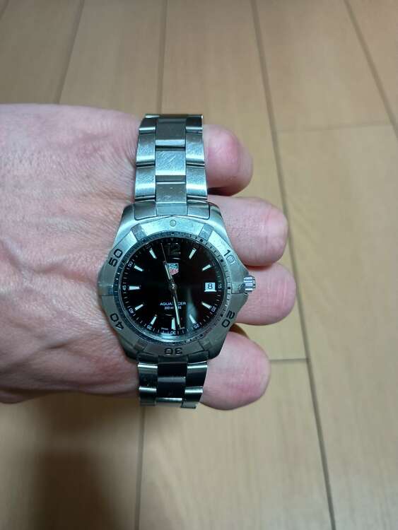 タグホイヤー アクアレーサー WAF1110（高級時計）の商品画像 - 査定依頼日：2025年4月15日 - 最高査定価格：40,000円
