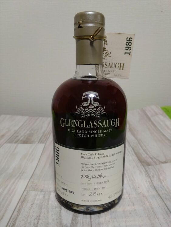 グレンガッサ1986（お酒）の商品画像 - 査定依頼日：2025年11月1日 - 最高査定価格：60,000円