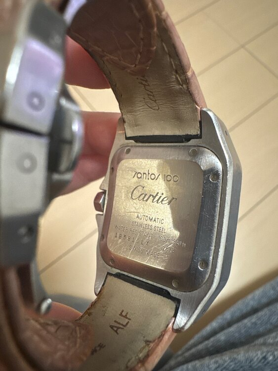 カルティエ サントス （高級時計）の商品画像 - 査定依頼日：2025年1月10日 - 最高査定価格：520,000円