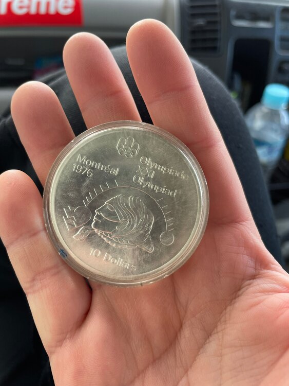 1976年 カナダ Montrealモントリオールオリンピック記念銀貨（金・貴金属）の商品画像 - 査定依頼日：2024年12月11日 - 最高査定価格：15,000円