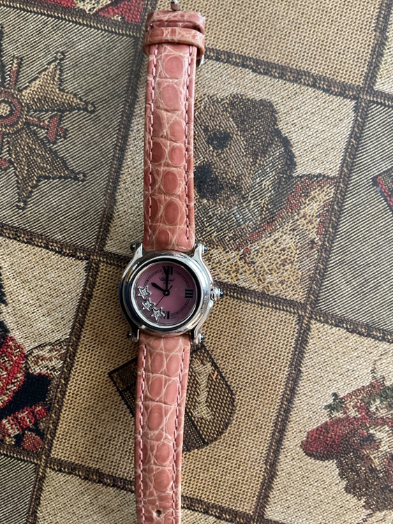 ショパール ハッピースポーツ 27/8245-2（高級時計）の商品画像 - 査定依頼日：2025年7月3日 - 最高査定価格：170,000円