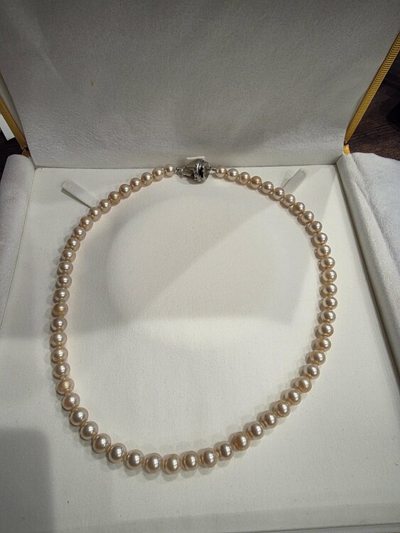 真珠のネックレス（宝石）の商品画像 - 査定依頼日：2026年2月18日 - 最高査定価格：12,000円