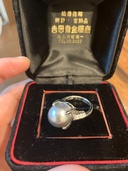 真珠とダイヤのプラチナリング（金・貴金属）の商品画像 - 査定依頼日：2025年12月16日 - 最高査定価格：30,000円