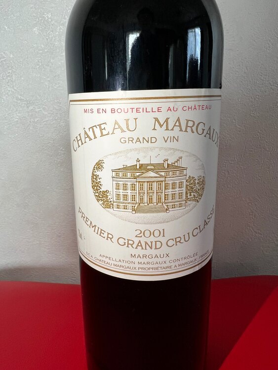 Ch.Margaux 2001 750ml（お酒）の商品画像 - 査定依頼日：2025年2月22日 - 最高査定価格：54,000円