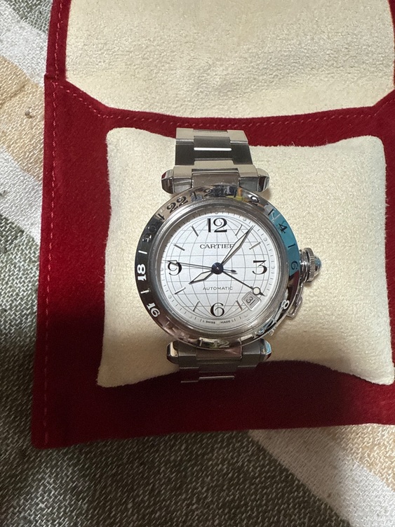 カルティエ パシャ （高級時計）の商品画像 - 査定依頼日：2025年6月20日 - 最高査定価格：255,000円