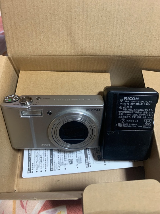 RICOH   CX1（カメラ）の商品画像 - 査定依頼日：2025年12月3日 - 最高査定価格：5,000円