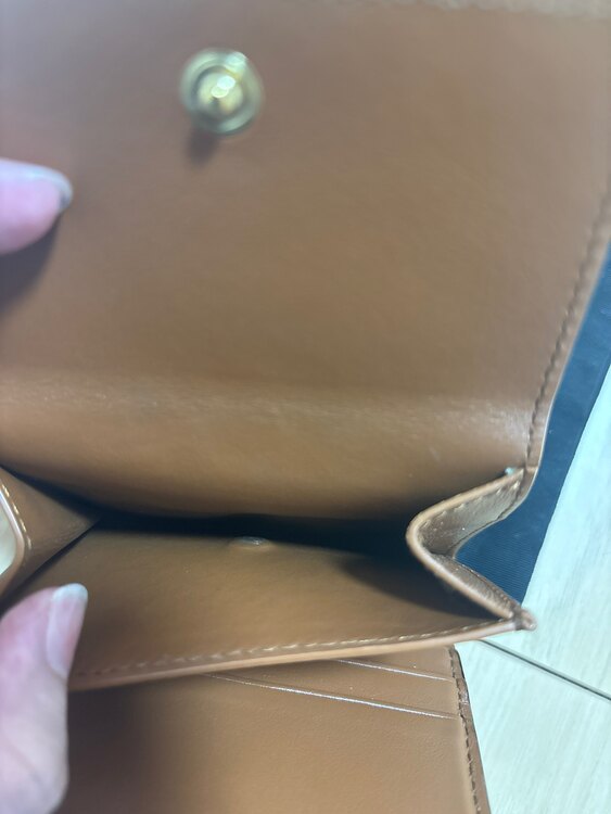 スモール フラップウォレット トリオンフ / シャイニースムースラムスキン（ブランド財布・小物）の商品画像 - 査定依頼日：2025年4月11日 - 最高査定価格：25,000円