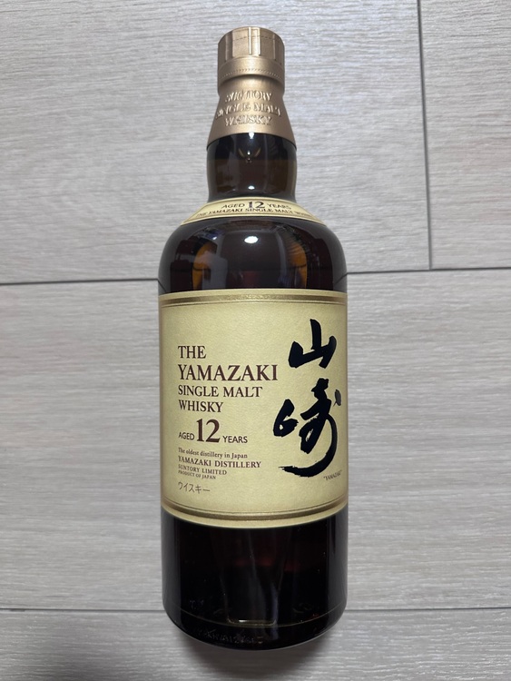 サントリー山崎 12年（お酒）の商品画像 - 査定依頼日：2025年11月18日 - 最高査定価格：18,000円