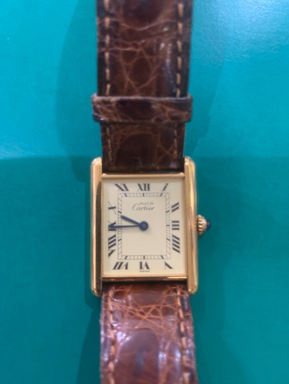 カルティエ タンク cc9881（高級時計）の商品画像 - 査定依頼日：2025年7月22日 - 最高査定価格：420,000円