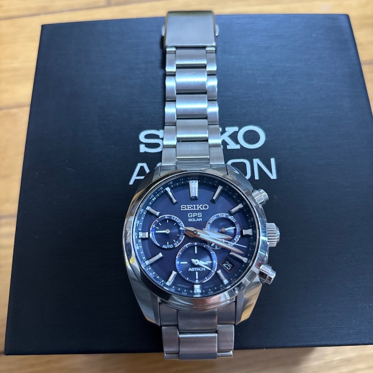 SEIKO ASTRON 腕時計 ソーラー 5X53-0AJ0 GPS（高級時計）の商品画像 - 査定依頼日：2025年9月26日 - 最高査定価格：25,000円