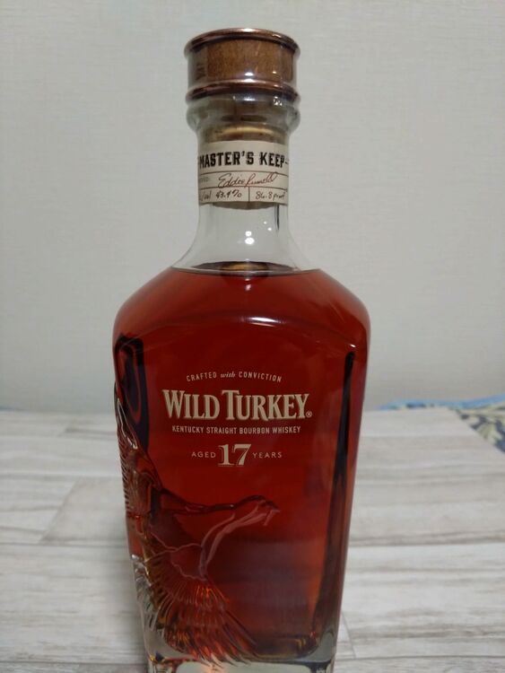 ワイルドターキー 17年 マスターズキープ（お酒）の商品画像 - 査定依頼日：2025年10月19日 - 最高査定価格：34,000円
