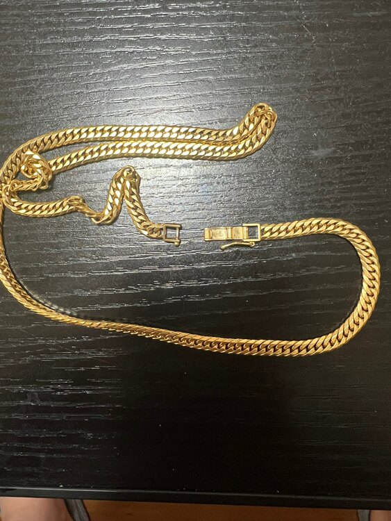 K18 6面W 55ｇ 55cm（金・貴金属）の商品画像 - 査定依頼日：2025年6月1日 - 最高査定価格：690,000円