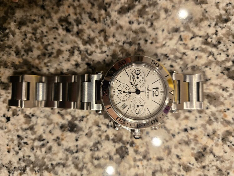 カルティエパシャ（高級時計）の商品画像 - 査定依頼日：2026年1月21日 - 最高査定価格：500,000円