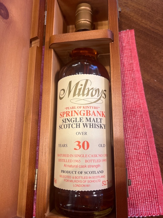 ウイスキー スプリングバンク （お酒）の商品画像 - 査定依頼日：2026年1月22日 - 最高査定価格：200,000円