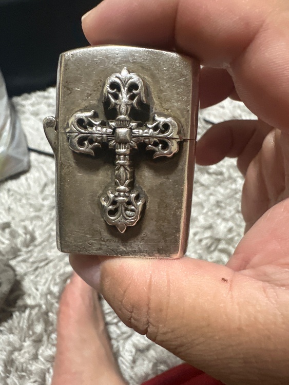 クロムハーツzippo フィリグリークロスxsベイル（古着・ファッション）の商品画像 - 査定依頼日：2026年10月5日 - 最高査定価格：150,000円