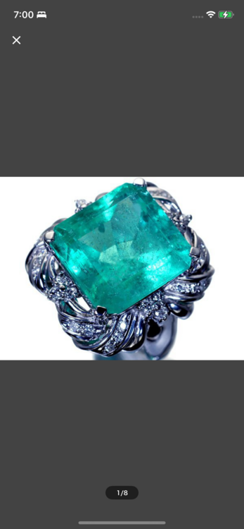 エメラルド（宝石）の商品画像 - 査定依頼日：2025年1月6日 - 最高査定価格：1,500,000円