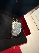 カルティエ サントス サントスLM（高級時計）の商品画像 - 査定依頼日：2025年10月26日 - 最高査定価格：1,100,000円