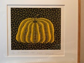 草間彌生、シルクスクリーン、パンプキン（美術品・骨董品）の商品画像 - 査定依頼日：2026年2月2日 - 最高査定価格：130,000円