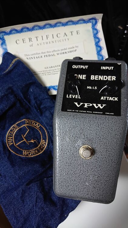 vintage pedal works tonebender MK-1.5（ピアノ・楽器・PA機材）の商品画像 - 査定依頼日：2025年8月14日 - 最高査定価格：15,000円