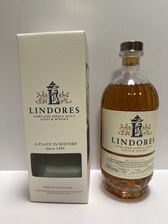 リンドーズ　ローランド　シングルモルト　スコッチ　ウイスキー（お酒）の商品画像 - 査定依頼日：2025年4月5日 - 最高査定価格：3,500円
