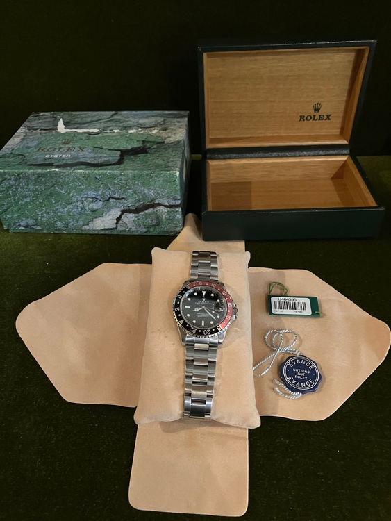 ロレックス GMTマスター 1671（高級時計）の商品画像 - 査定依頼日：2025年10月23日 - 最高査定価格：1,650,000円