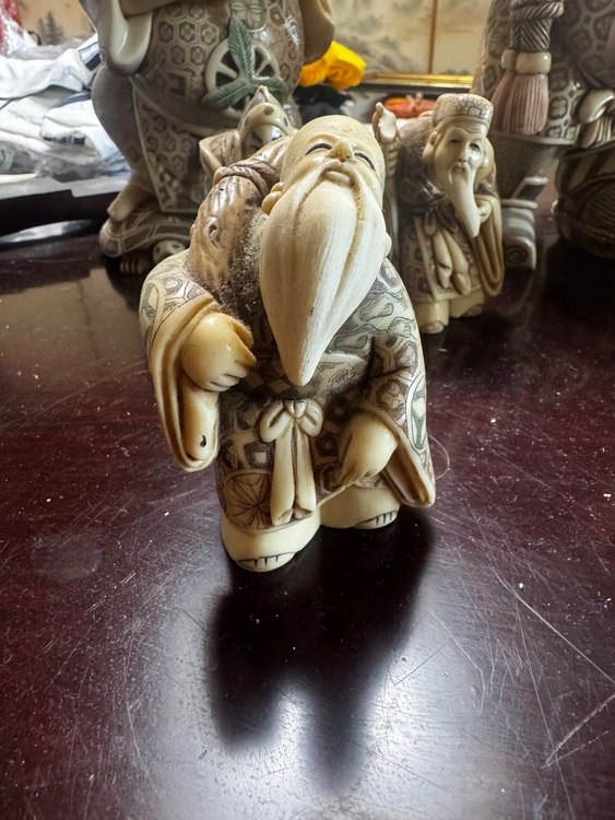 柳月　七福神（美術品・骨董品）の商品画像 - 査定依頼日：2025年11月21日 - 最高査定価格：15,000円