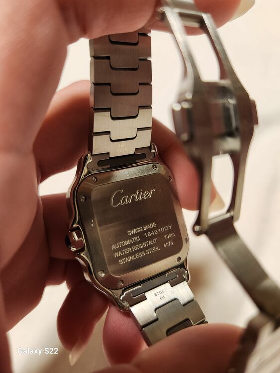 カルティエ サントス WSSA0061（高級時計）の商品画像 - 査定依頼日：2025年8月29日 - 最高査定価格：1,000,000円