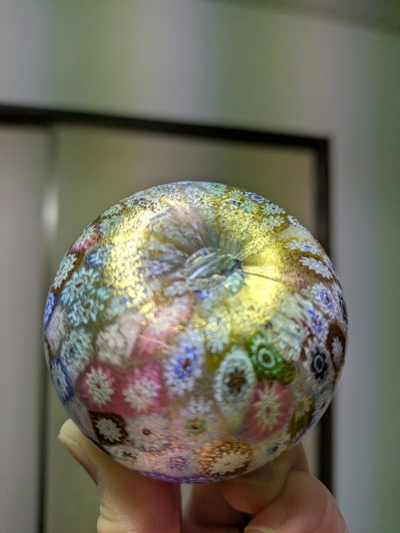 ミルフィオリ小鉢（美術品・骨董品）の商品画像 - 査定依頼日：2026年3月26日 - 最高査定価格：2,000円