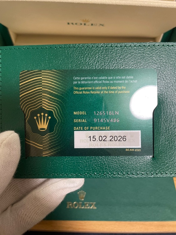 ロレックス　デイトナ（高級時計）の商品画像 - 査定依頼日：2026年2月15日 - 最高査定価格：10,550,000円