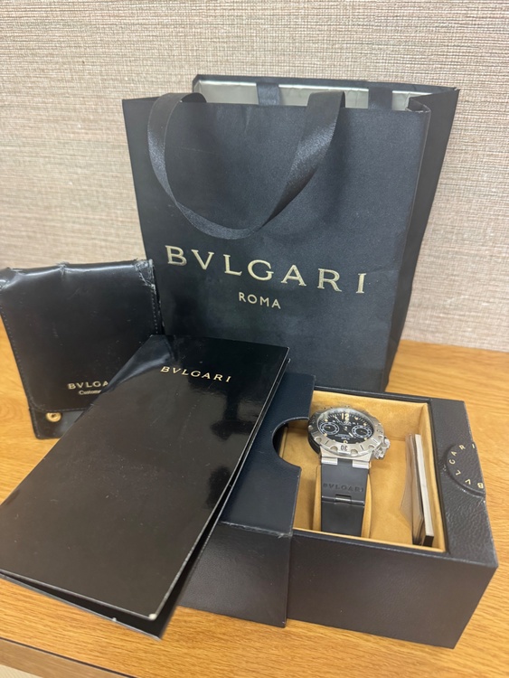 ブルガリ ディアゴノ SC38r（高級時計）の商品画像 - 査定依頼日：2026年2月26日 - 最高査定価格：150,000円