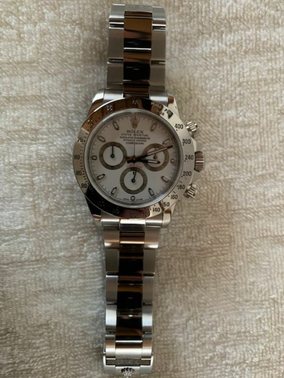 ロレックス デイトナ 11652（高級時計）の商品画像 - 査定依頼日：2025年6月11日 - 最高査定価格：3,150,000円