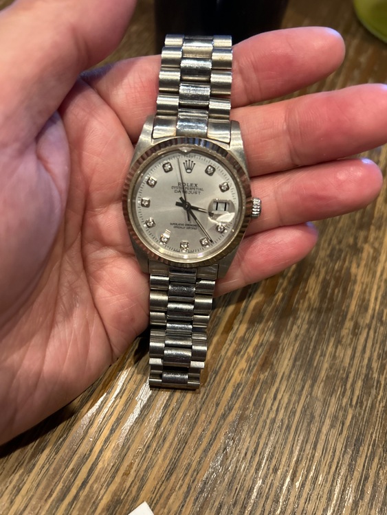 ロレックス デイトジャスト （高級時計）の商品画像 - 査定依頼日：2025年7月29日 - 最高査定価格：1,530,000円