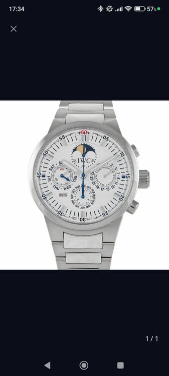 IWC その他 IW375619（高級時計）の商品画像 - 査定依頼日：2025年11月13日 - 最高査定価格：1,400,000円