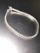 K18WG 2.00ct ダイヤモンド テニスブレスレットFカラー / VVS（宝石）の商品画像 - 査定依頼日：2026年2月10日 - 最高査定価格：280,000円