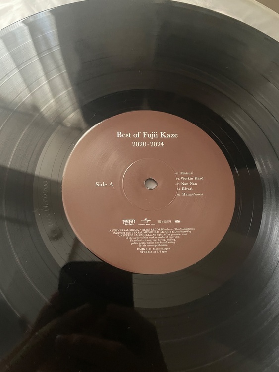 藤井風　Best of Fujii Kaze 2020-2024（レコード）の商品画像 - 査定依頼日：2026年2月21日 - 最高査定価格：10,000円