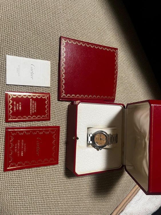 カルティエ パシャ  W31024M7（高級時計）の商品画像 - 査定依頼日：2026年1月16日 - 最高査定価格：250,000円