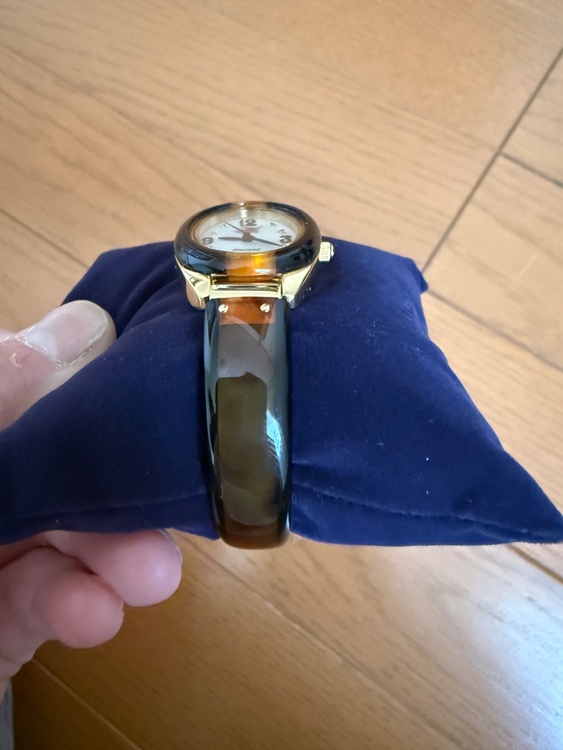 トータスジュエリー べっ甲 腕時計（高級時計）の商品画像 - 査定依頼日：2026年3月29日 - 最高査定価格：10,000円