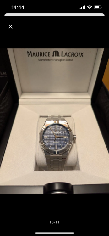 モーリスラクロア　アイコン　42（高級時計）の商品画像 - 査定依頼日：2025年5月19日 - 最高査定価格：40,000円