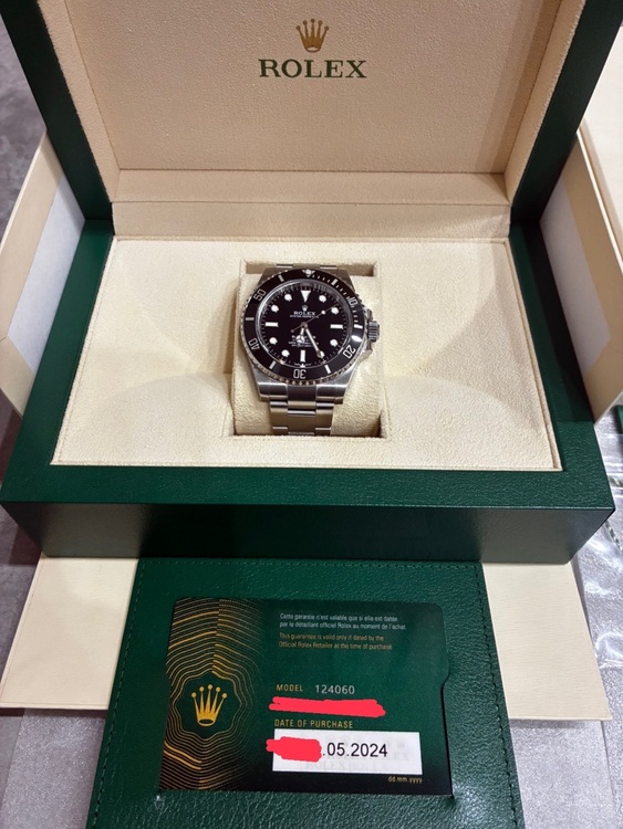 サブマリーナー　ノンデイト（高級時計）の商品画像 - 査定依頼日：2025年7月4日 - 最高査定価格：1,800,000円