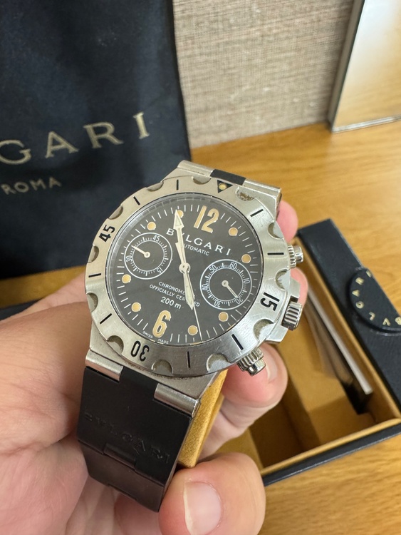 ブルガリ ディアゴノ SC38r（高級時計）の商品画像 - 査定依頼日：2026年2月26日 - 最高査定価格：150,000円
