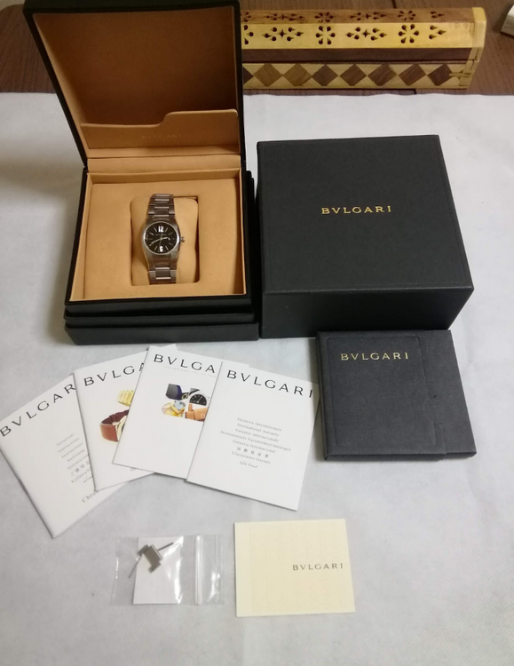 BVLGARI　エルゴン　（高級時計）の商品画像 - 査定依頼日：2025年2月8日 - 最高査定価格：160,000円