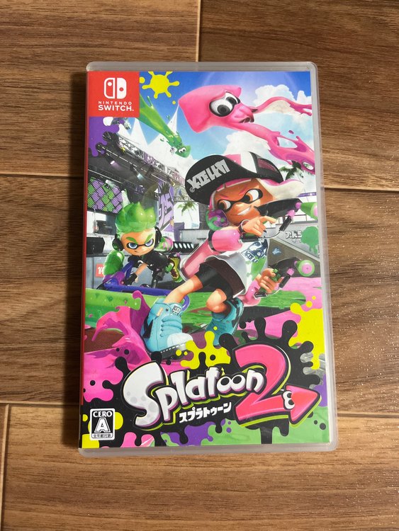 スプラトゥーン2（Switch）（ゲーム機本体・ゲームソフト）の商品画像 - 査定依頼日：2023年7月13日 - 最高査定価格：500円