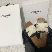 セリーヌ新作サンダル（ブランドバッグ）の商品画像 - 査定依頼日：2025年6月11日 - 最高査定価格：45,000円